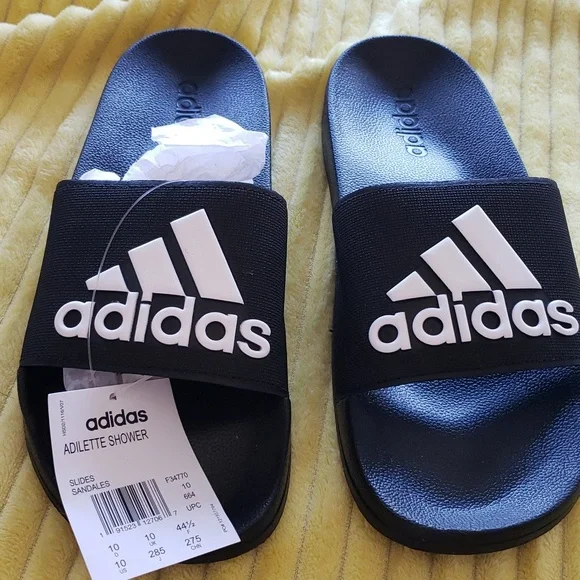 adidas | Shoes | Men Adidas Slides Size Nwt | Poshmark